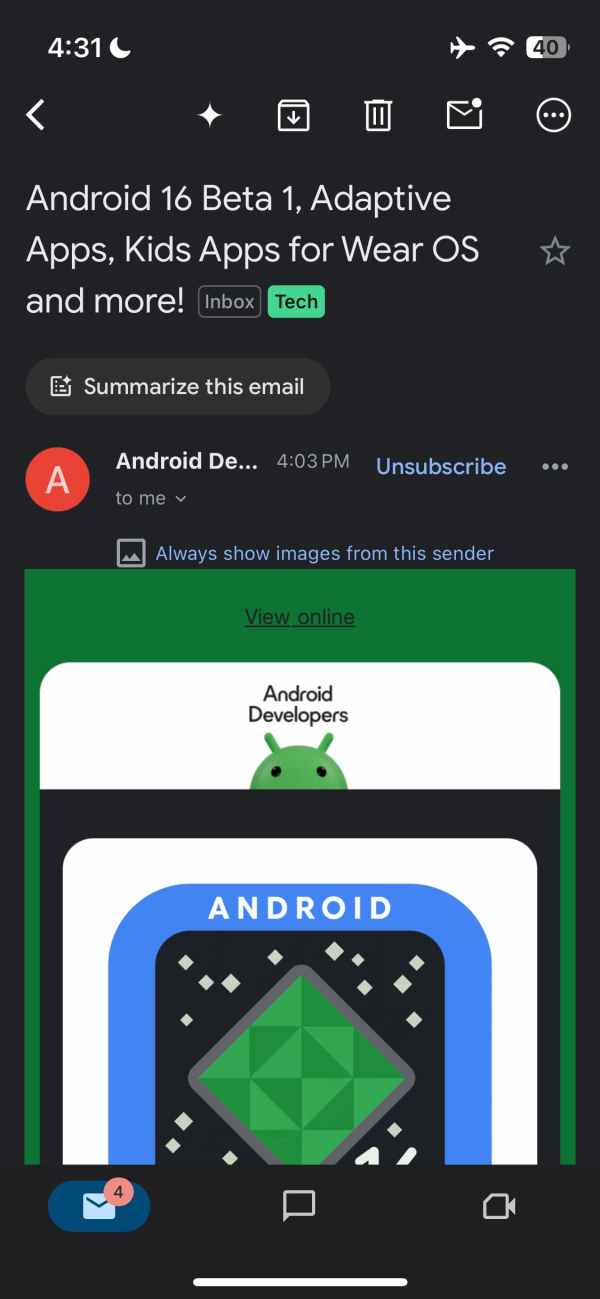 Gmail iPhone Material 3