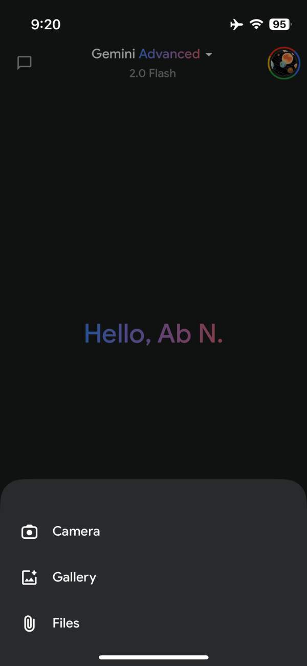 Gemini iPhone redesign