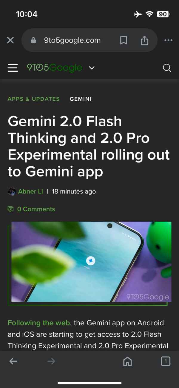 Google Auto Dark Mode