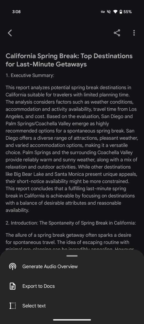 Gemini Audio Overviews