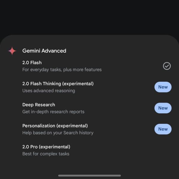 latest Gemini 2.0 app