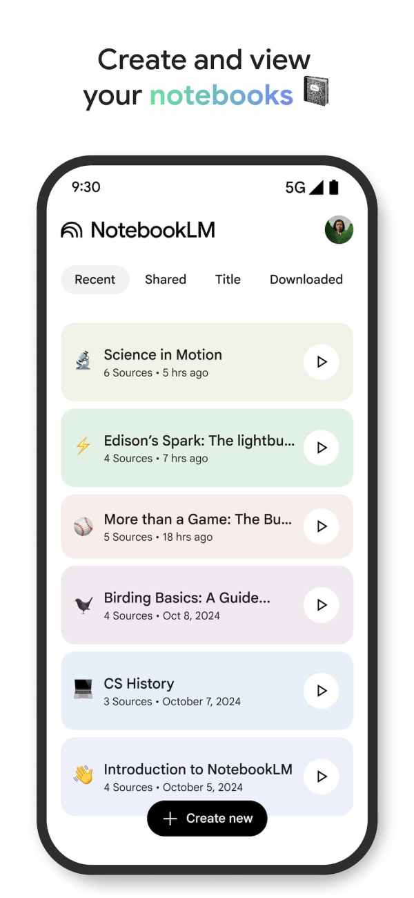 NotebookLM Android iPhone