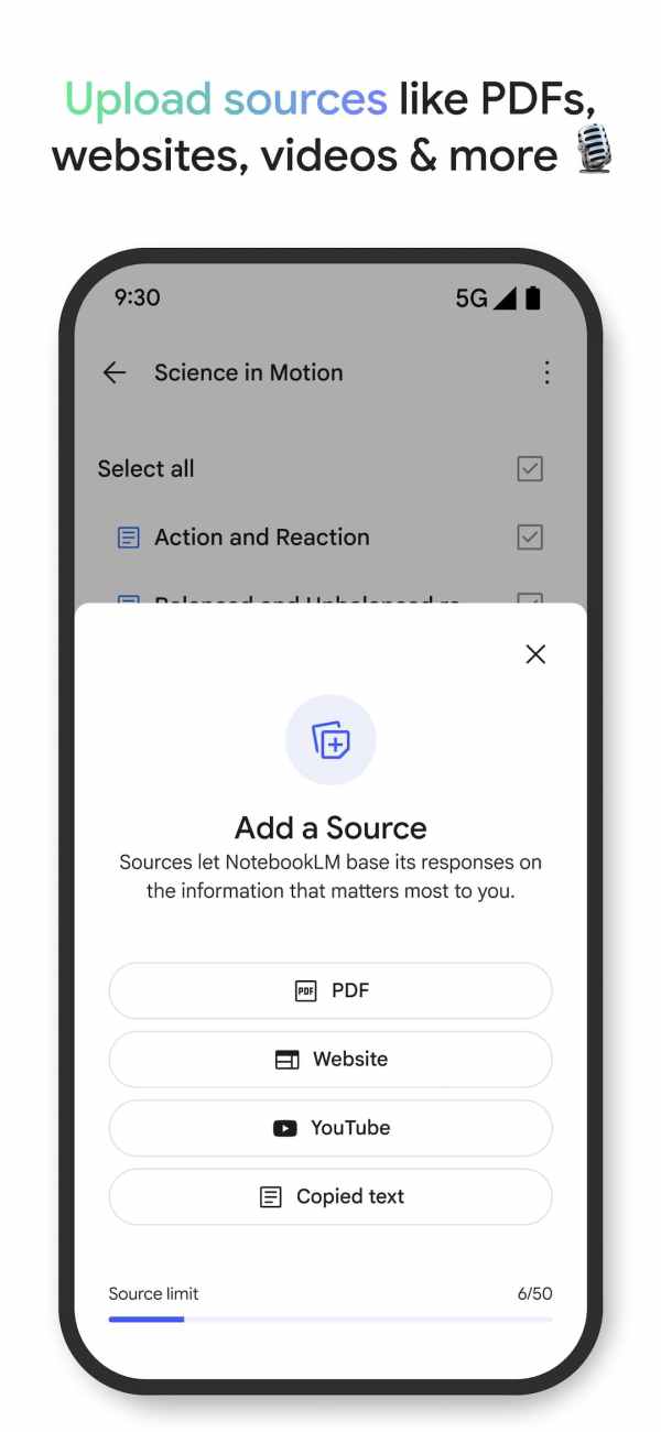 NotebookLM Android iPhone