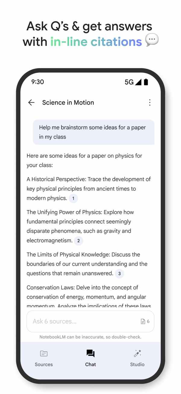 NotebookLM Android iPhone