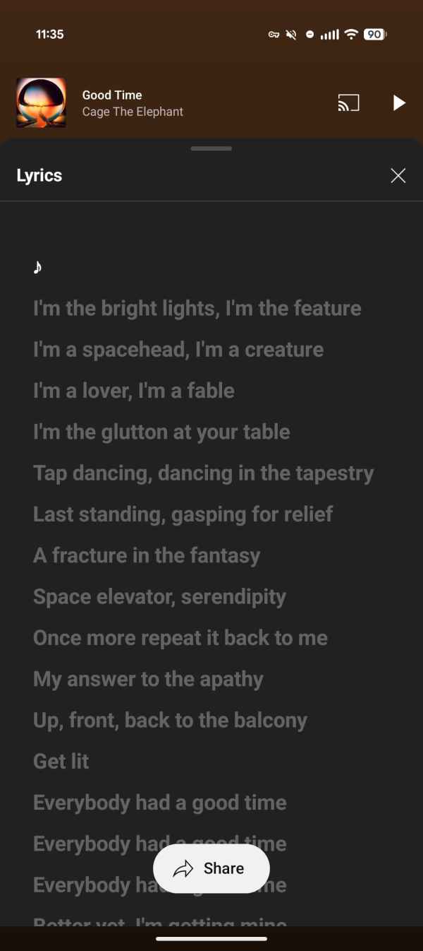 YouTube Now Playing redesign