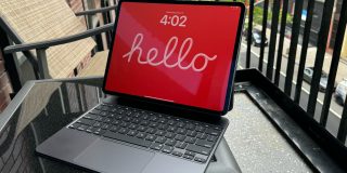 iPad Pro with Magic Keyboard