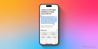 Apple Intelligence Writing Tools