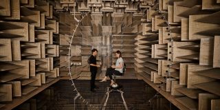Here's the care Apple takes to test the microphones for iPhone cameras | Photo of Apple's anechoic chamber