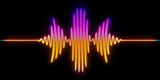 Apple Watch study finds that Super Bowl Sundays are really noisy everywhere in the US | Stylized image of soundwaves