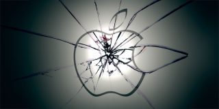 Check whether you qualify for share of $20M Apple Watch payout | Image shows Apple logo with cracked glass