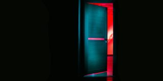 Meta memo threatening to fire leakers is leaked | Partially open door pictured