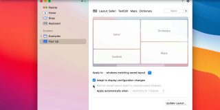 The Moom Mac app window management software