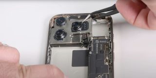 Samsung reportedly working on a 3-layer stacked camera sensor for iPhone | Existing iPhone 16 Pro Max camera module shown