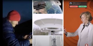 Satellite video calls coming to Europe and US, starting this year | Screengrab from demo video