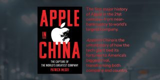 New book details how China saved Apple from bankruptcy but now holds the company hostage | Book cover and promo text