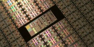 Trump may renege on CHIPS Act, jeopardizing plans to make Apple chips in the US | Close-up of silicon wafer