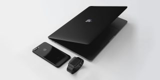 The touchscreen Mac Apple probably won't make, and the one it will | Black MacBook shown