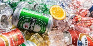 Instacart's new Fizz alcohol delivery app is aimed at Gen Z | Cans of beer in a large ice bucket