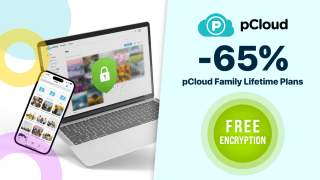 Protect your whole family's data for life with up to 65% off pCloud