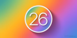 macOS 26 rainbow
