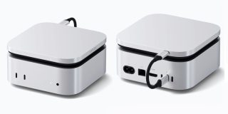 Satechi's latest SSD enclosure, the USB4 Slim NVMe SSD Enclosure, lets you add up to 8TB of SSD storage to any Mac | Front and rear views shown