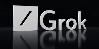 Grok chatbot silenced as even Musk saw how awful it was | 3D rendering of the Grok logo