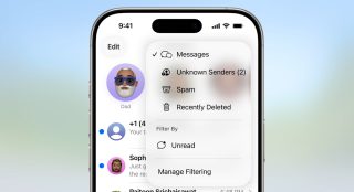 ios 26 unwanted senders messages