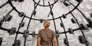 A rare look inside the Apple audio lab used to test and refine AirPods | Fantasia Studio shown