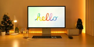 A cluster of Mac Studios is just one reason we no longer need a Mac Pro | Mac Studio on a desktop (sorry about the xmas trees, it was a colorful image ...)