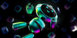 Even with Google's help, we shouldn't expect overnight miracles from the new Siri | 3D representation of an animated robot character