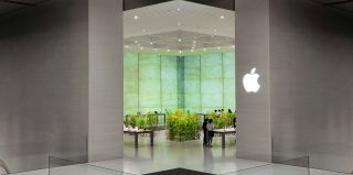iPhone market share now bigger than Samsung, not just due to iPhone 17 | The entrance to an Apple store in Macau