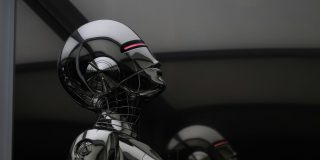 Moltbook (probably) isn't being used to plot an AI uprising | Render of an intimidating-looking robot
