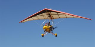 Safety concerns were reported to Apple before pilot killed during Vision Pro filming | Stock photo of a microlight aircraft similar to the one involved
