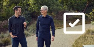 Tim Cook retirement 'leak' worked perfectly in predicting reactions | John Turner is walking with Tim Cook with a checkmark on the right