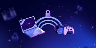 Discord now uses end-to-end encryption for all voice and video calls by default | Promotional graphic shows a laptop and games controller with a padlock