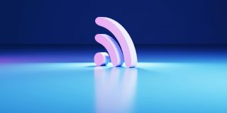 The FBI may have reset your wireless router remotely; if so, you should replace it | The image shows a 3D representation of a Wi-Fi icon