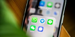 WhatsApp Plus subscriptions rolling out to iPhone, but you probably don't need one | Photo shows a messages folder which includes WhatsApp