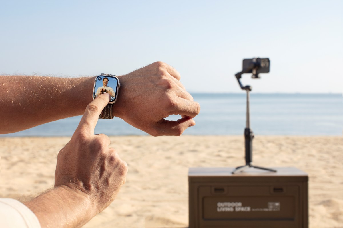dji Osmo mobile 7P gimbal apple Watch Control