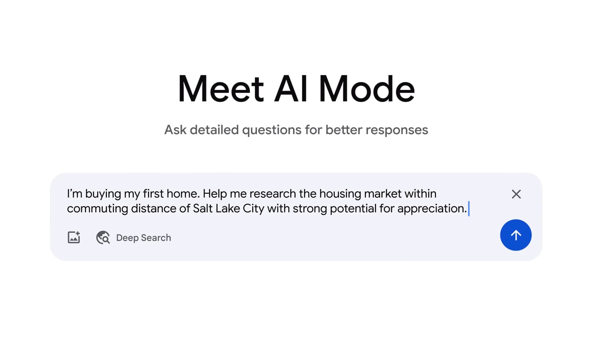 Google AI Mode Deep Search