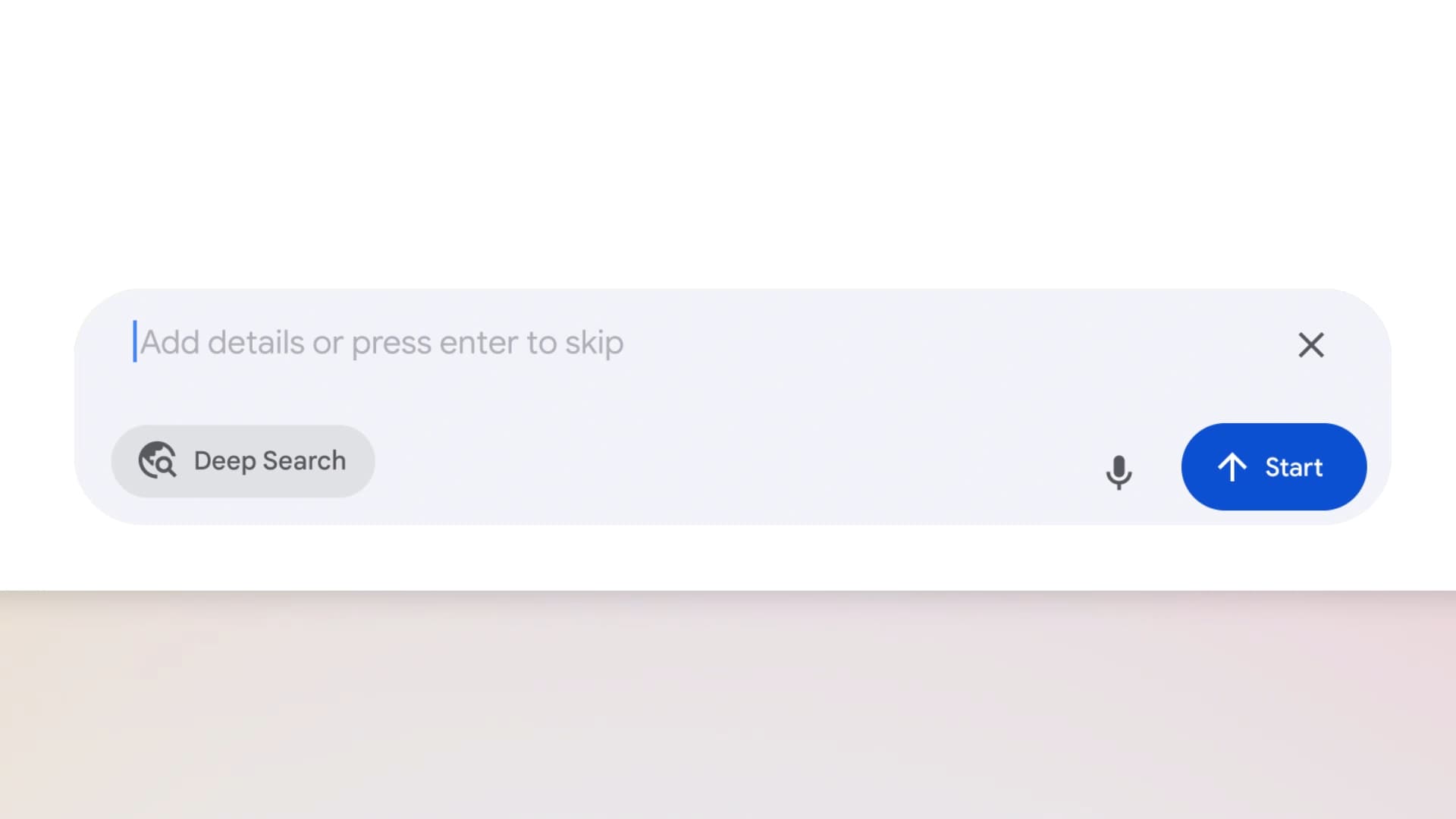 Google AI Mode Deep Search