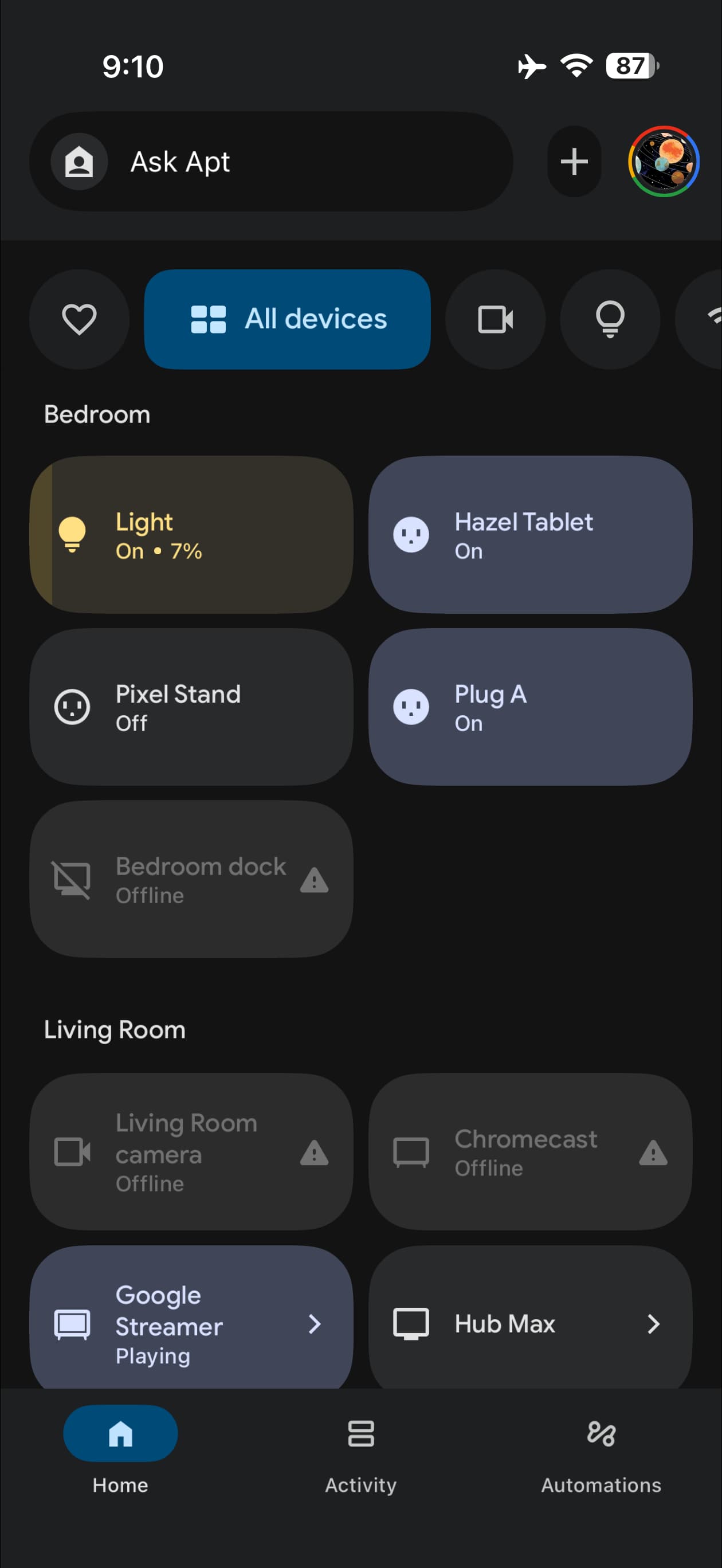 Google Home Ask redesign