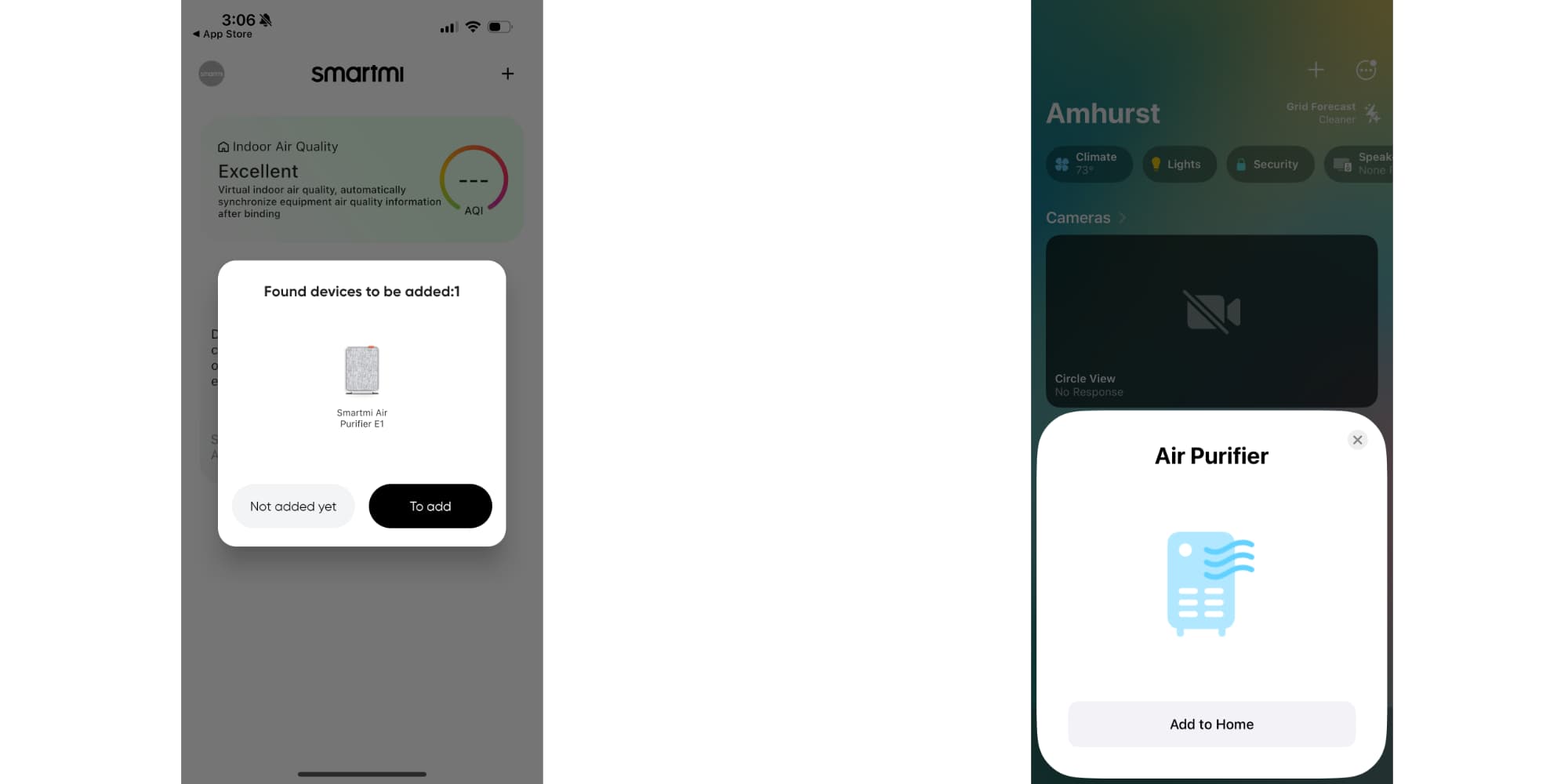 Smartmi E1 apps