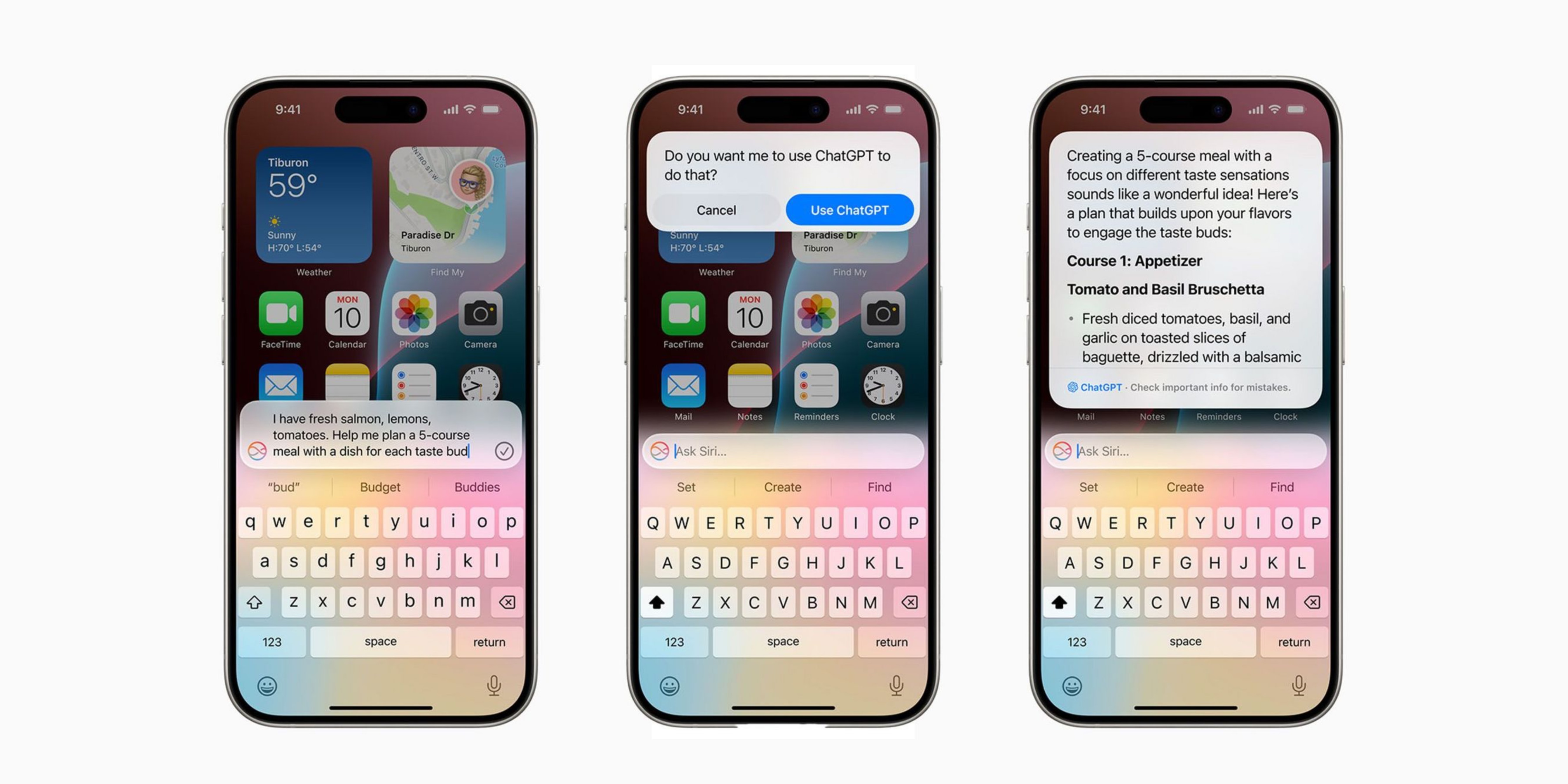 Apple Intelligence ChatGPT iOS 18