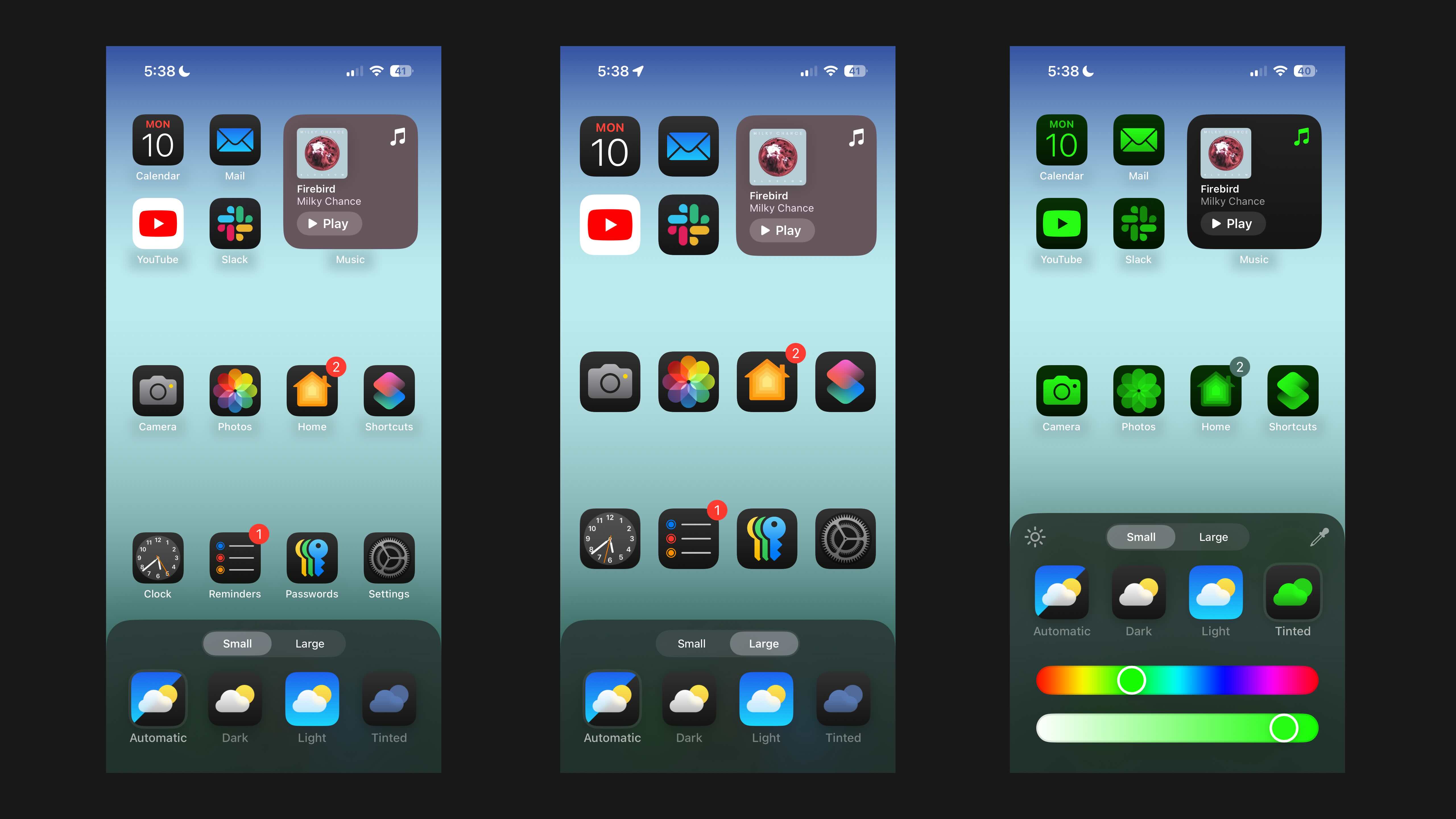 change iPhone app colors 2