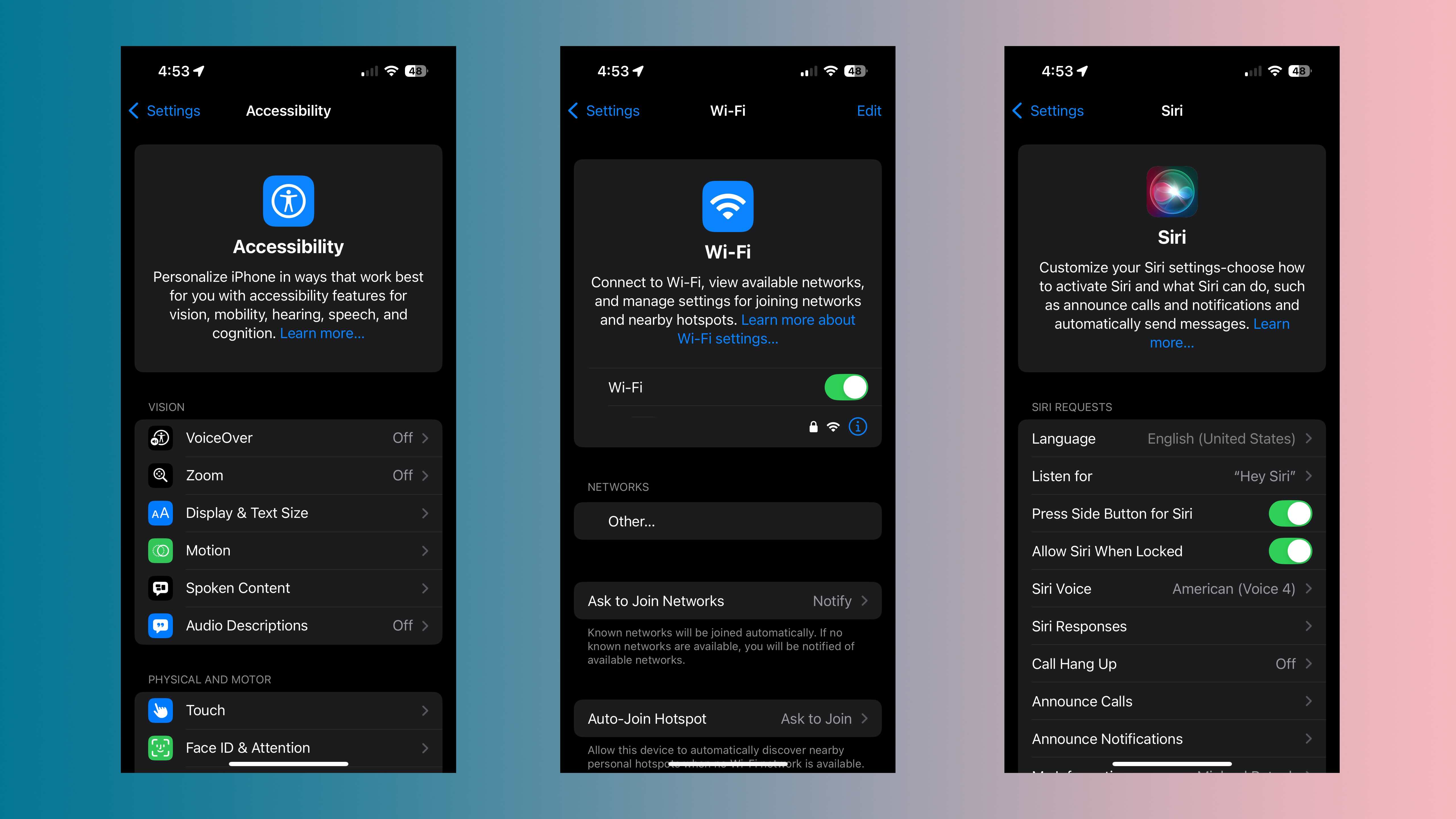 iOS 18 Settings 3