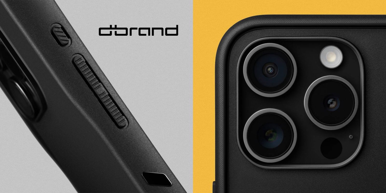 dbrand iPhone 16 Grip case, screen protector, skin