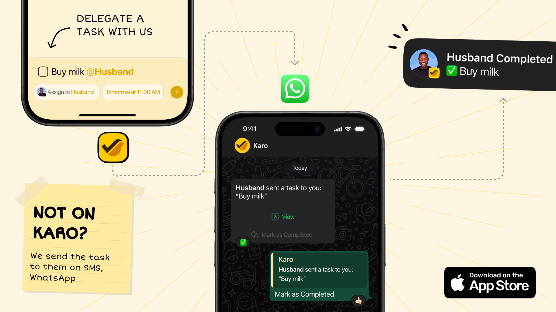 Karo tasks app