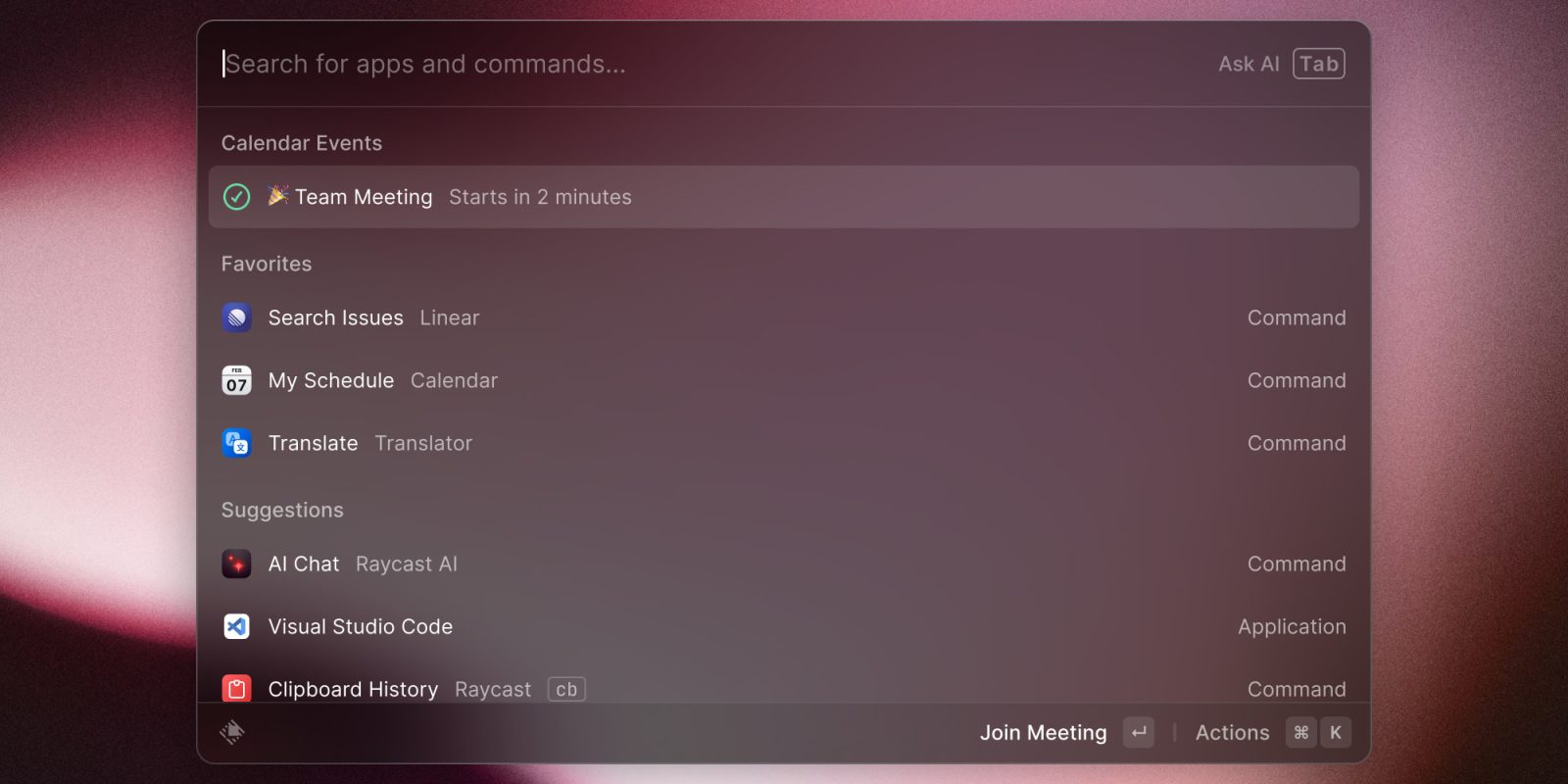 Raycast Mac