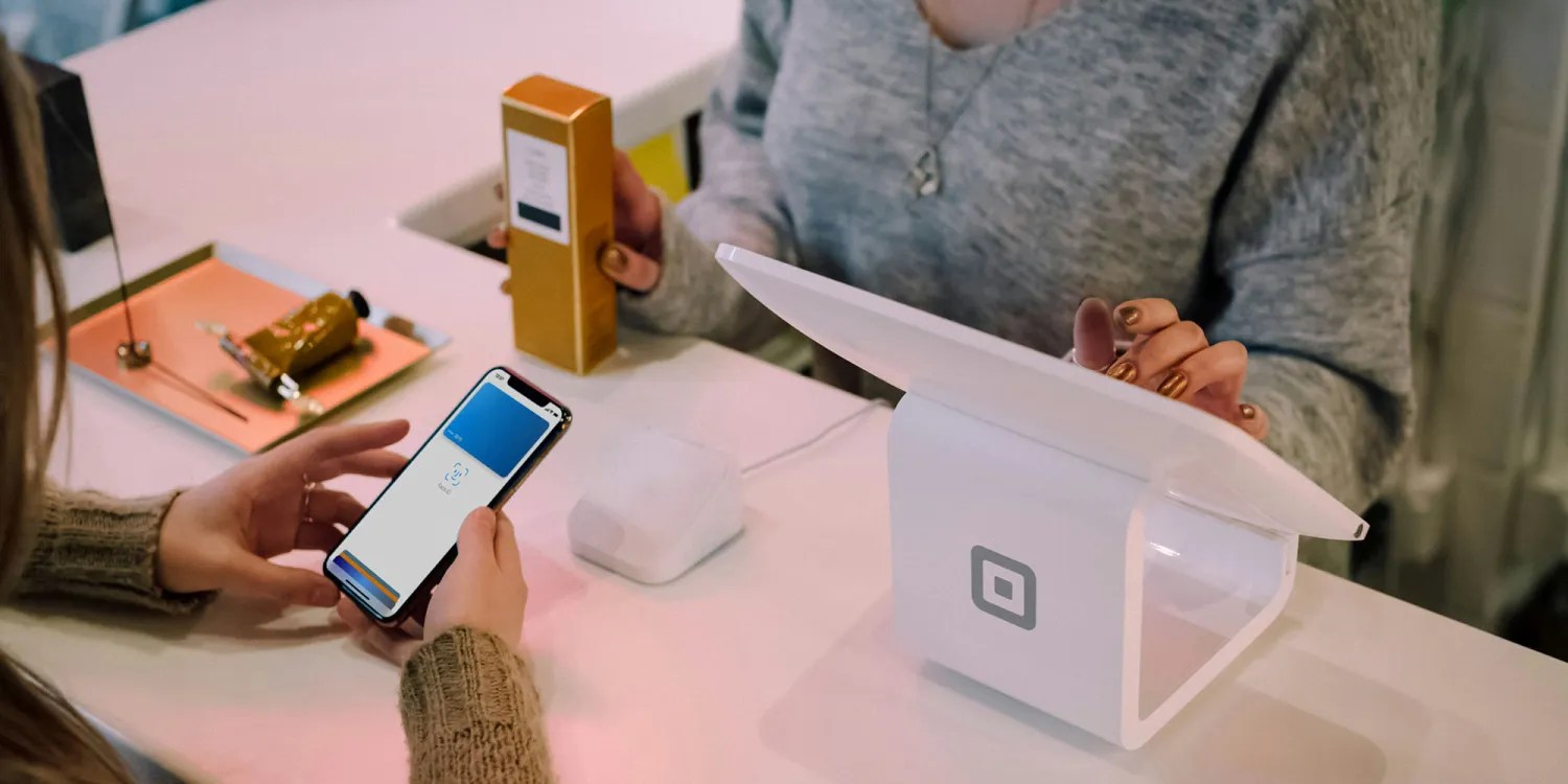 Apple will now be treated like a bank, says US Consumer Financial Protection Bureau | In-store Apple Pay transaction on Square terminal