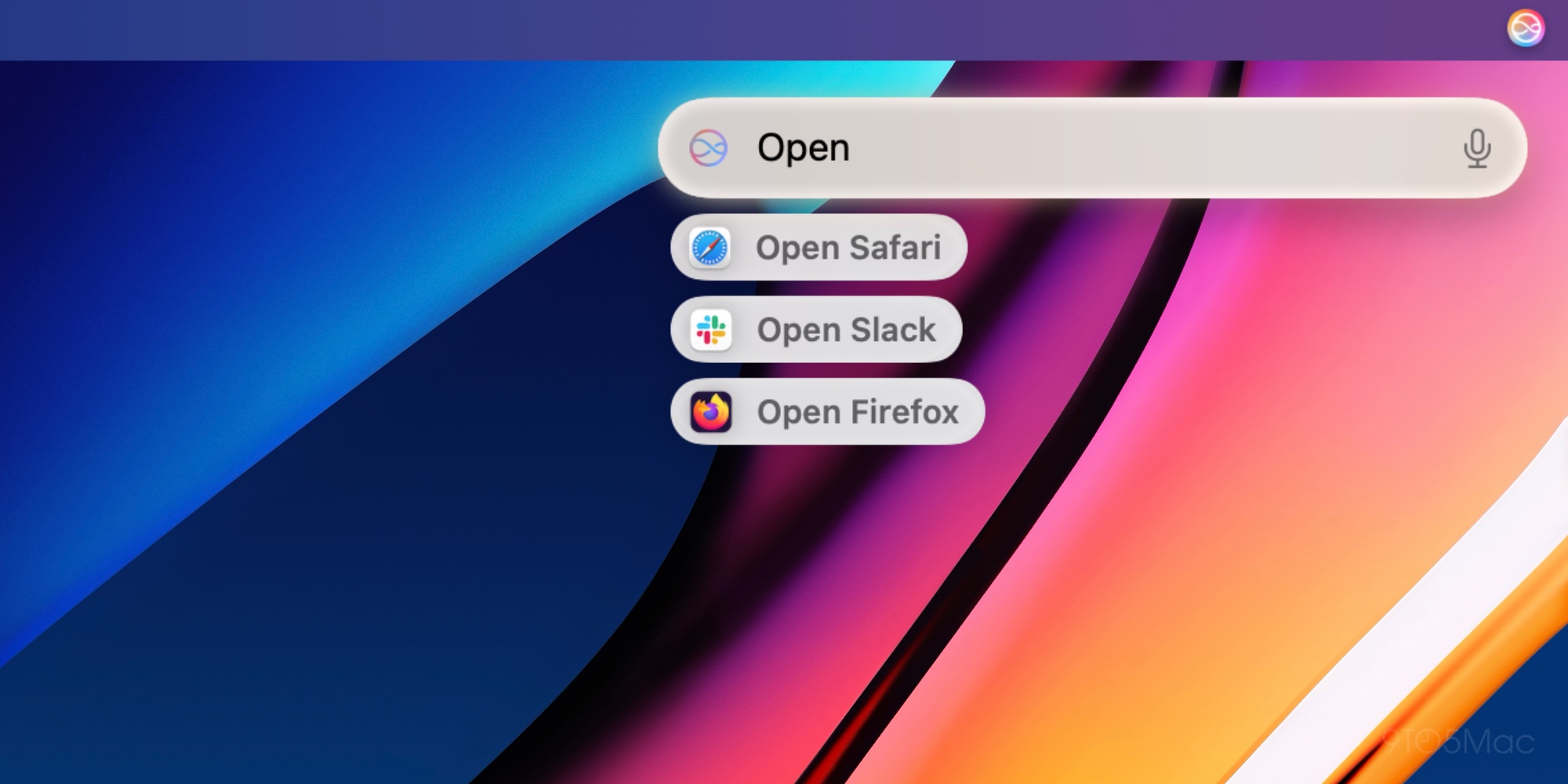 Siri Mac macOS